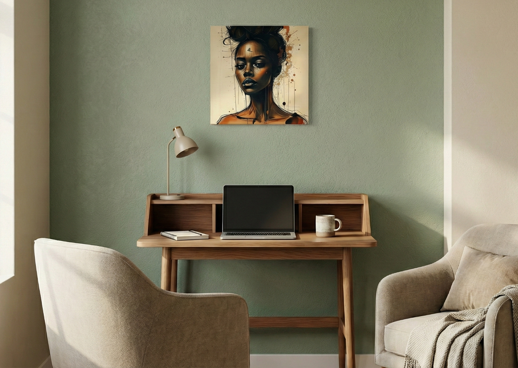 Sepia Sovereign 16" x 16" Canvas