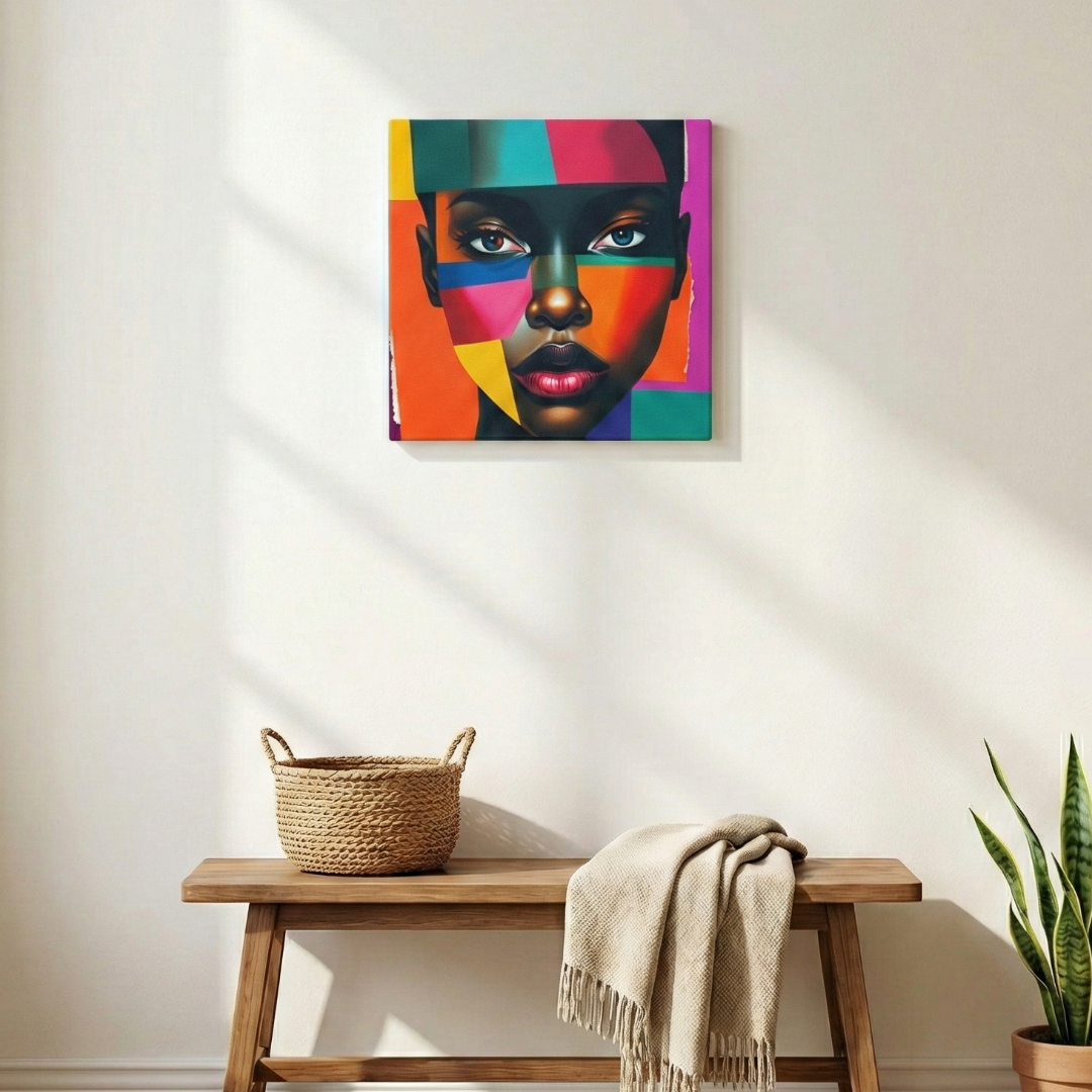 Prism Gaze 16" x 16" Canvas