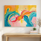 Serotonin Sunspill 30" x 20" Canvas