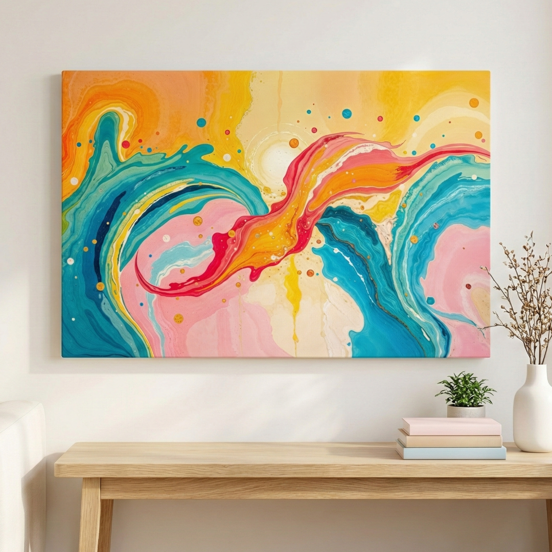 Serotonin Sunspill 30" x 20" Canvas